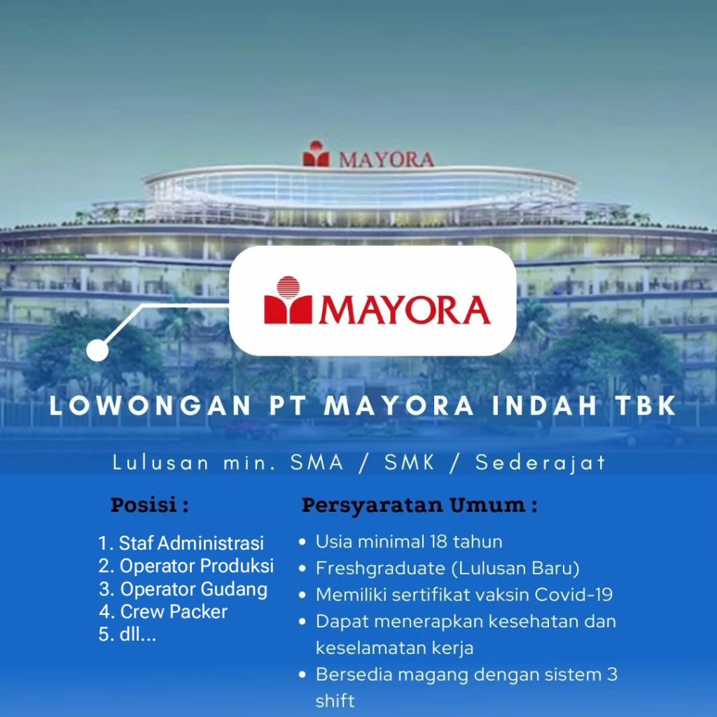 MAYORA INDAH TBK, PT